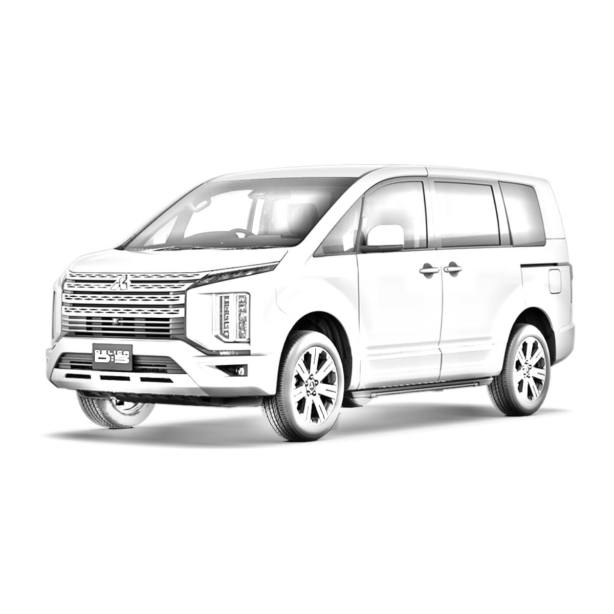 DELICA D:5 スケッチ