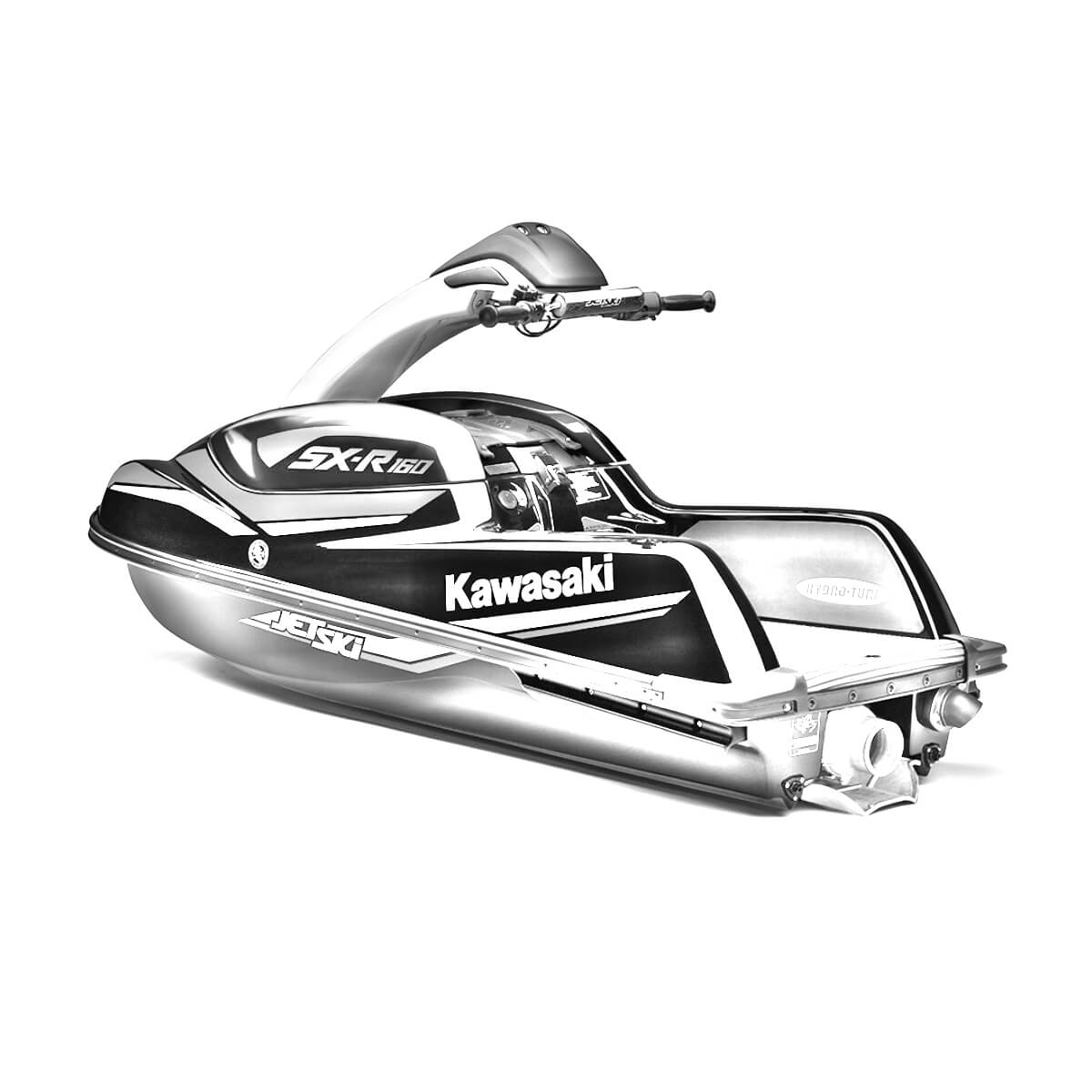JET SKI SX-R 160 スケッチ