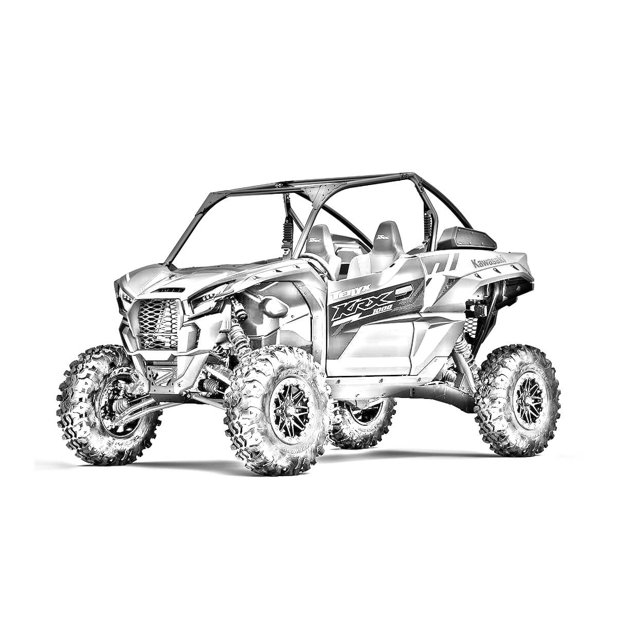 TERYX KRX 1000 スケッチ