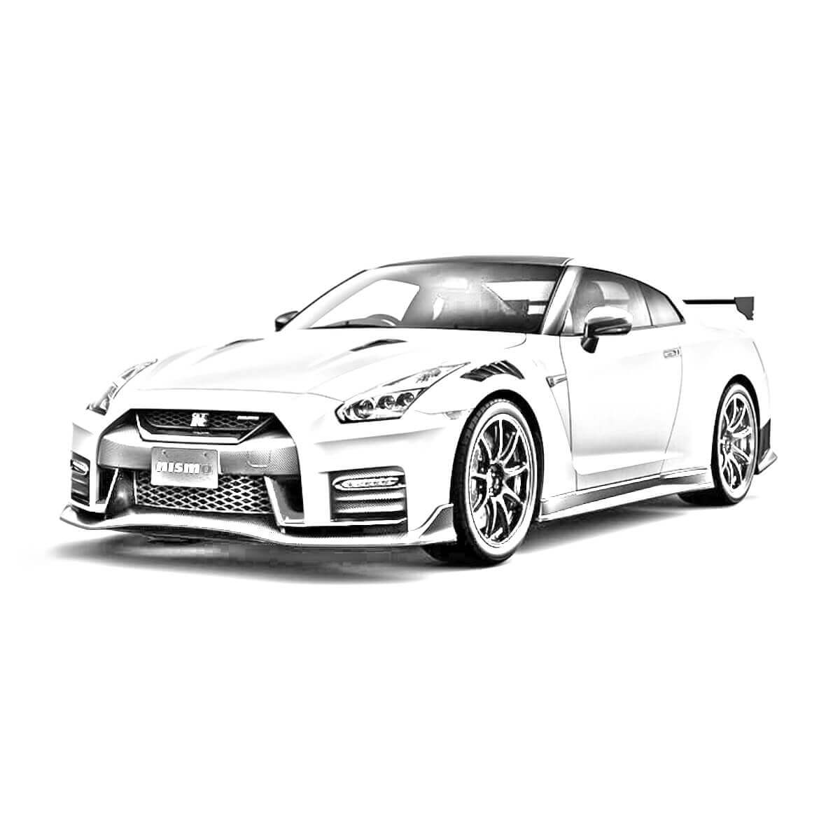 日産 GT-R NISMO スケッチ